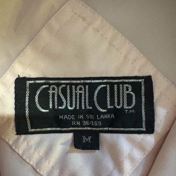 Vintage Casual Club Light Pink Jacket Grease style bomber jacket - Picture 2 of 7